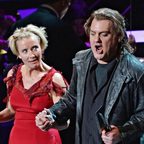 Emma Thompson and Bryn Terfel in Sweeney Todd in New York earlier this year