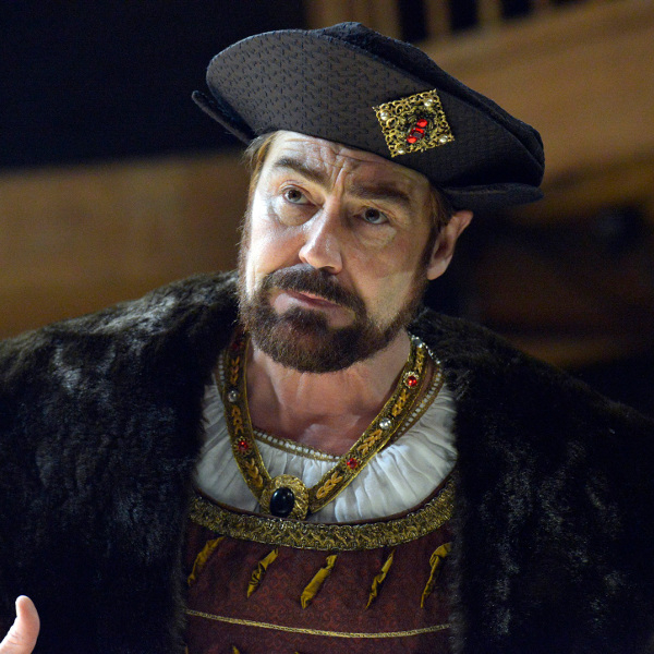 Nathaniel Parker as Henry VIII in Wolf Hall