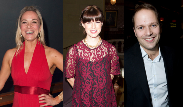 Tamzin Outwaite, Jemima Rooper and Nicholas Burns