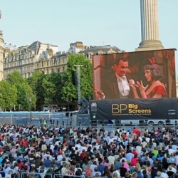 A BP Big Screen showing of Puccini&#39;s La rondine in 2013 (Royal Opera)