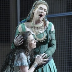 Yvonne Howard (Norma) and Heather Shipp (Adalgisa) in Norma (OHP)