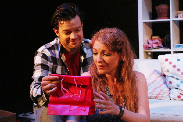 Simon Bailey and Laura Pitt-Pulford in Marry Me A Little