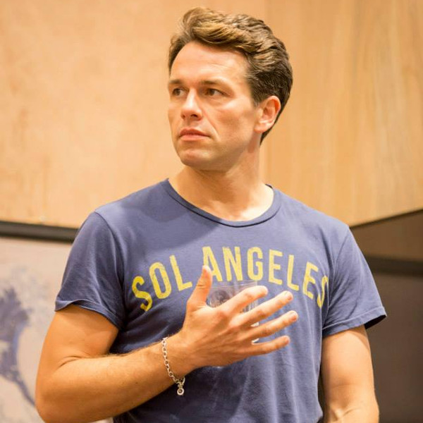 Julian Ovenden in rehearsals for My Night With Reg