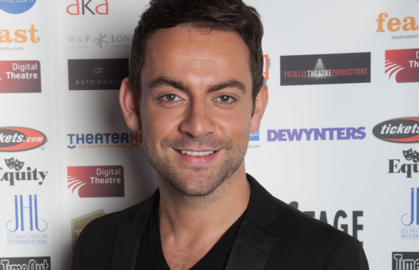 Ben Forster at the 2012 WhatsOnStage Awards