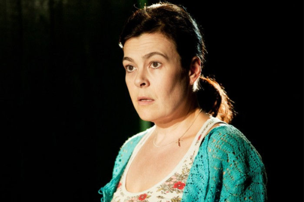 Clare Cathcart in Our Private Life at the Royal Court in 2011