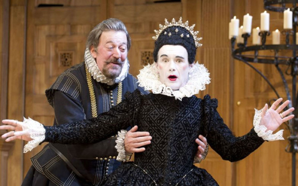 Stephen Fry and Mark Rylance in Twelfth Night