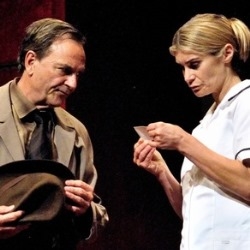 Brian Capron and Kim Tiddy in Double Death.