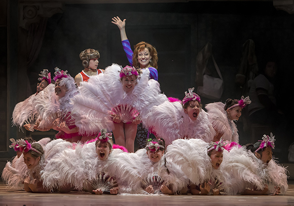 Ruthie Henshall and the cast of Billy Elliot