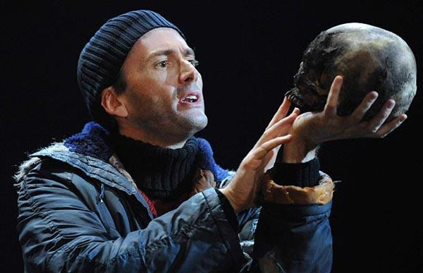 David Tennant in Hamlet in 2008