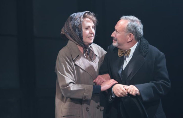 Penelope Wilton as Irmgard and Allan Cordnuer as Fritz