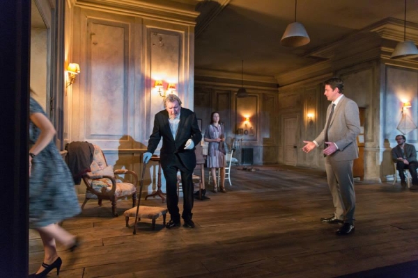Gawn Grainger and Dominic Rowan in The Cherry Orchard