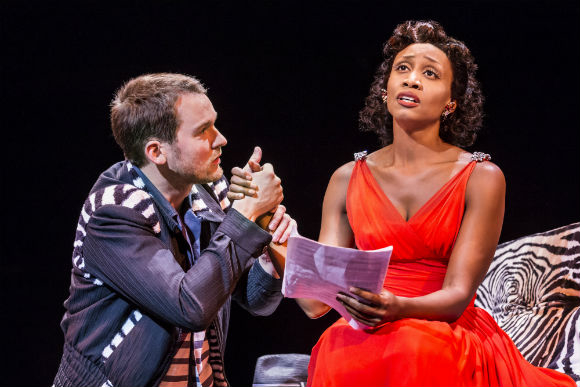 Killian Donnelly as Huey and Beverley Knight as Felicia