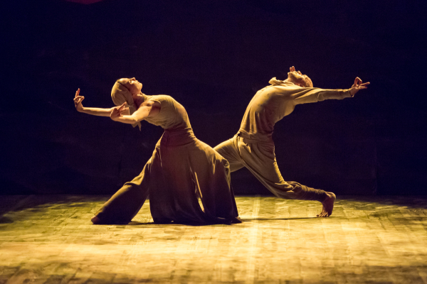 Tamara Rojo and Akram Khan in Dust, as part of Lest We Forget