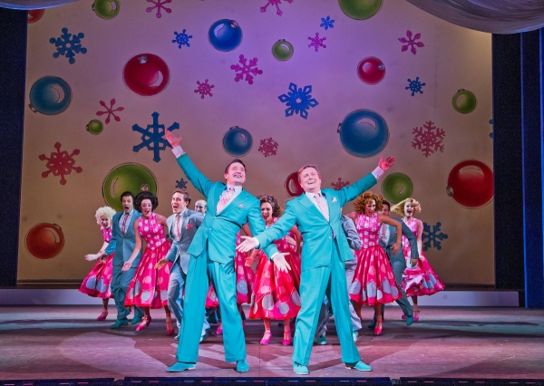 &#39;High-energy hoofing&#39; - the cast of &#39;&#39;White Christmas, led by Tom Chambers and Aled Jones
