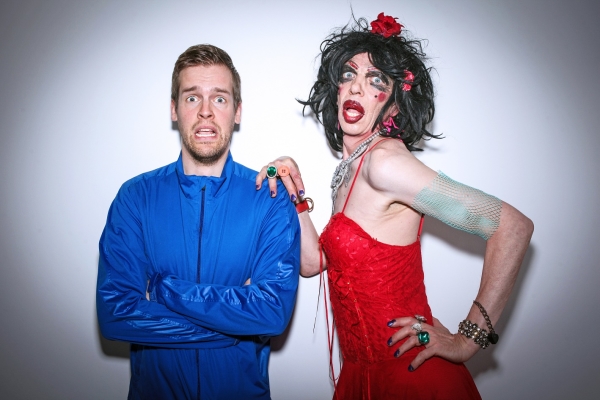 Nick Blackburn and David Hoyle