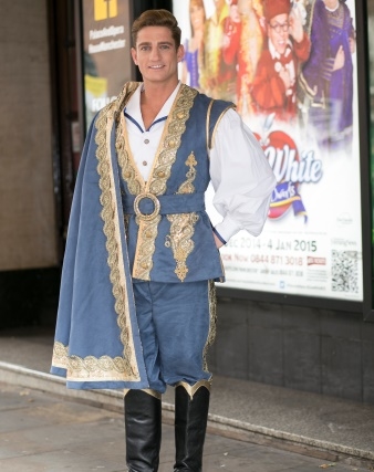 Philip Olivier at the press launch of Snow White.