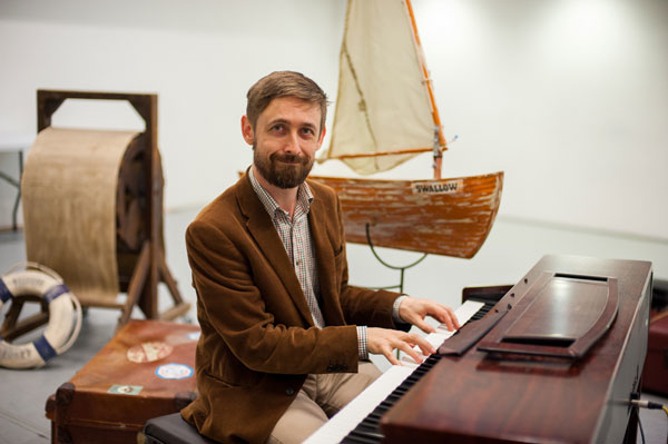 Neil Hannon at Swallows And Amazons Press Launch