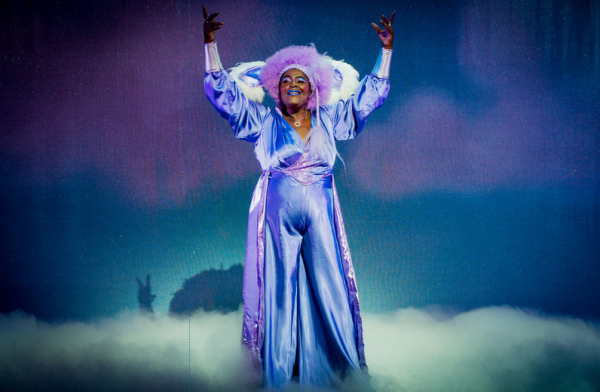 Sharon D Clarke as &#39;funky soul diva&#39; Charity in Mother Goose