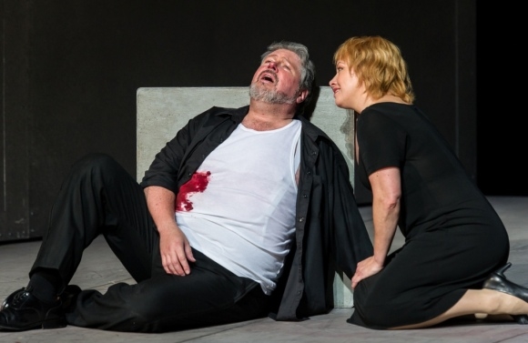 Stephen Gould as Tristan and Nina Stemme as Isolde in Tristan und Isolde (ROH)