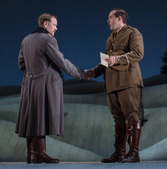 Nick Haverson and Joseph Kloska in The Christmas Truce