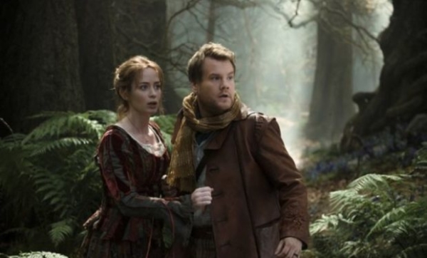 Fairytale marriage: Emily Blunt and James Corden in Into the Woods