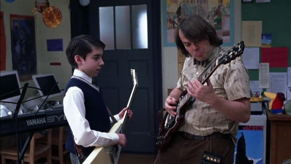 A scene from School of Rock