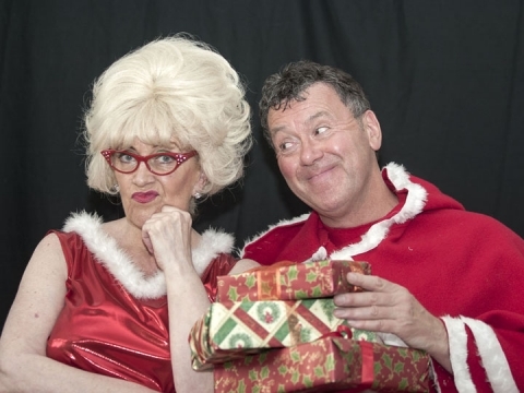 Kate McNab and Ross Harvey, publicity shot for Mrs Gerrish&#39;s Grotto.