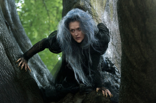Meryl Streep plays the witch in the Into the Woods film