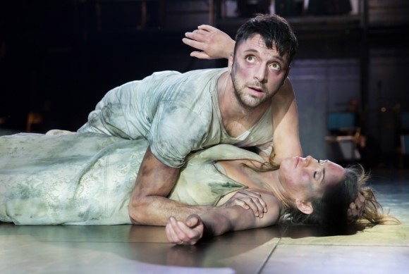 Gyula Orendt as Orfeo and Mary Bevan as Euridice in Orfeo (ROH/Roundhouse)