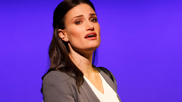 Idina Menzel in If/Then which is currently on Broadway