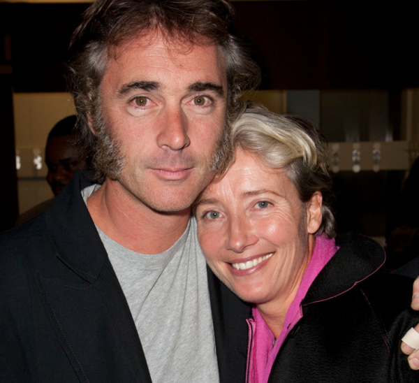 Greg Wise with his wife Emma Thompson in 2011