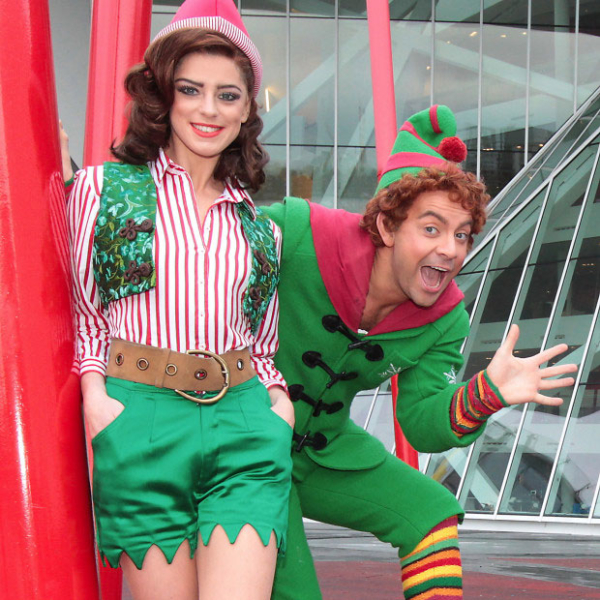 Aoibhinn McGinnity and Ben Forster starred in the UK tour of Elf last year