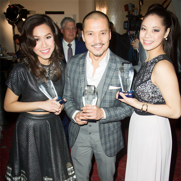 Winners: Miss Saigon&#39;s Rachelle Ann Go, Jon Jon Briones and Eva Noblezada