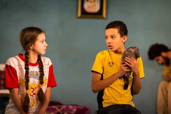 Child&#39;s play: Shakira Riddell-Morales (Lubna) and Yusuf Hofri (Khalil) in Fireworks