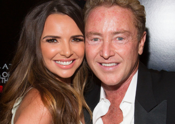 Nadine Coyle and Michael Flatley at last year&#39;s West End premiere of Lord of the Dance: Dangerous Games