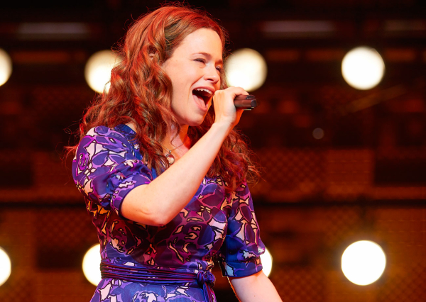 Katie Brayben as Carole King in Beautiful, which has eight Olivier nominations