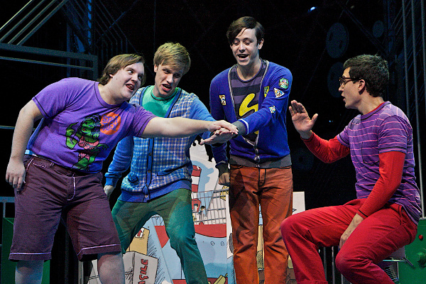 Daniel Buckley, Richard Lowe, Lil&#39; Chris and Aaron Sidwell in Loserville