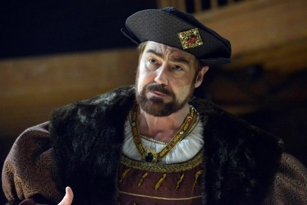 Nathaniel Parker as Henry VIII in Wolf Hall