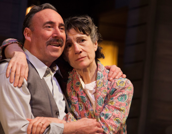 Antony Sher and Harriet Walter in Death of a Salesman