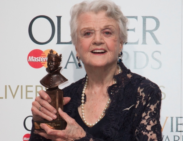 Angela Lansbury wins her first Olivier Award at the age of 89
