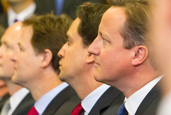 Compare and contrast: Nick Clegg, Ed Miliband and David Cameron