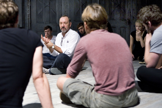 &#39;Hugely empowering&#39; - Kevin Spacey leads a workshop with KSF student