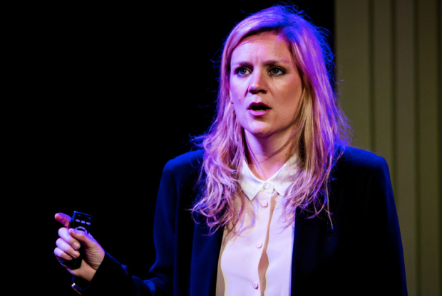 Olivia Poulet in Product by Mark Ravenhill, which is at the Arcola Theatre to 24 May