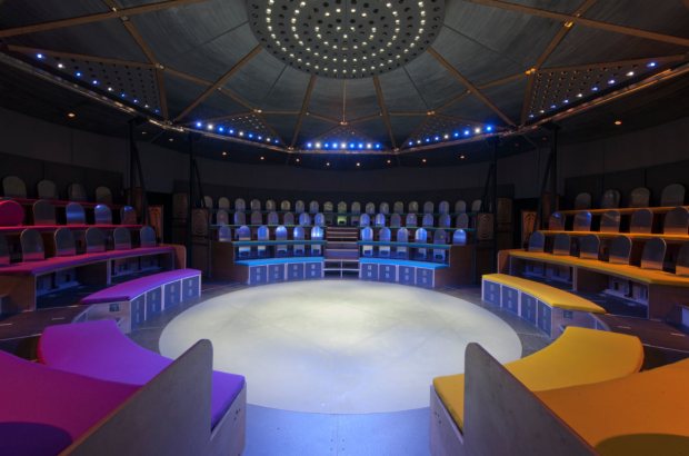 Paines Plough&#39;s Roundabout auditorium