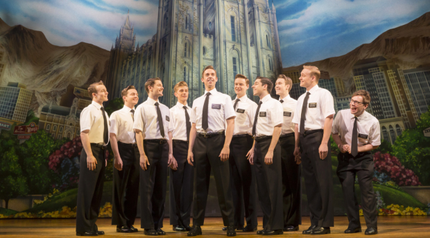 The cast of The Book of Mormon