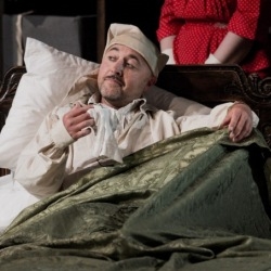 Richard Burkhard in the title role of Gianni Schicchi from Il trittico (OHP)