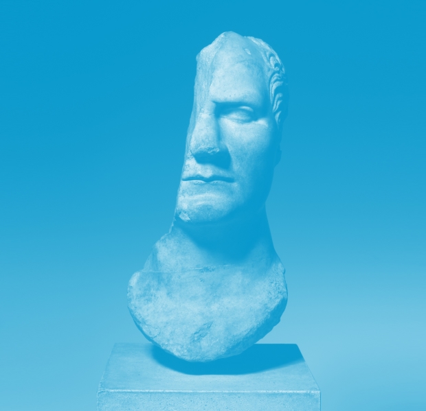 Marble portrait of Julius Caesar