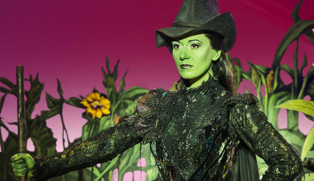 Ashleigh Gray as Elphaba in the UK tour of Wicked