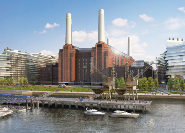Artist&#39;s impression of the new Battersea Power Station 