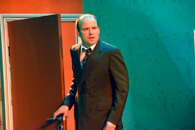 Rory Kinnear (Josef K) in The Trial at the Young Vic